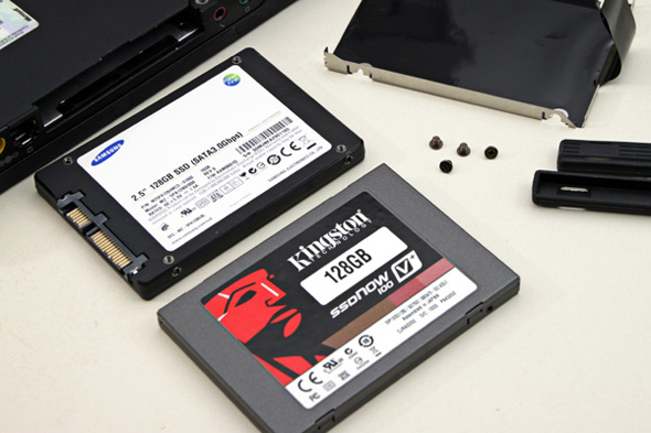SSDs im Ultra-Subnotebook (Bild: speicherguide.de).
