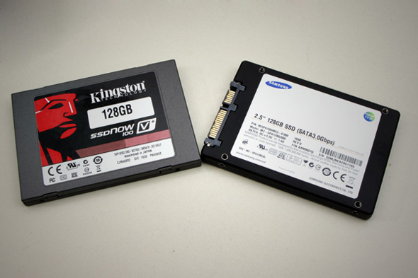 Kingston »SSDnow V+100« und Samsung »470 Series« (Bild: speicherguide.de)