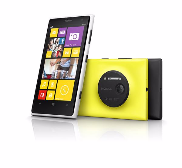 Nokia »Lumia 1020« (ab ca. 653 Euro): Windows-Phone mit 64 GByte (Foto: Nokia).