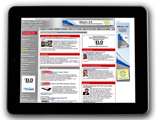 Apple »iPad« (Bild: speicherguide.de)