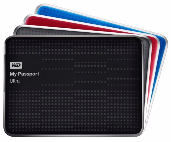 Von 500 GByte bis 2 TByte: »My Passport Ultra« (Bild: Western Digital)