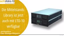 Die Mittelstands-Library ist jetzt auch mit LTO-10 verfügbar