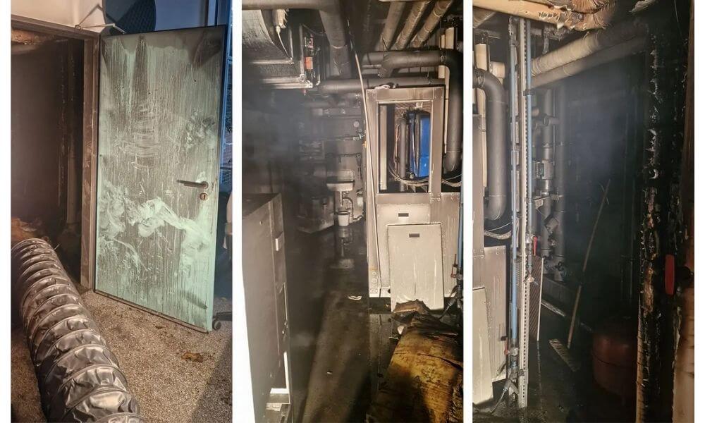 Die Schäden beim Systemintegrator NCS waren enorm, trotzdem konnte der Betrieb schnell und nahezu nahtlos wieder aufgenommen werden. (Bild: NCS)