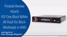 Hitachi VSP One Block NVMe: All-Flash für Block-Workloads