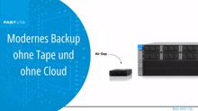 Modernes Backup ohne Tape und ohne Cloud