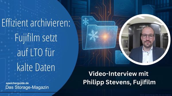 Effizient archivieren: Fujifilm setzt auf LTO für kalte Daten