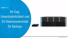 Air-Gap, Unveränderlichkeit und EU-Datensouveränität für Backups