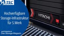 Hochverfügbare Storage-Infrastruktur für S.Werk