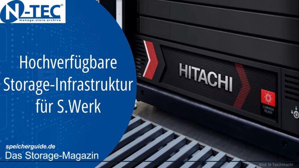 Hochverfügbare Storage-Infrastruktur für S.Werk