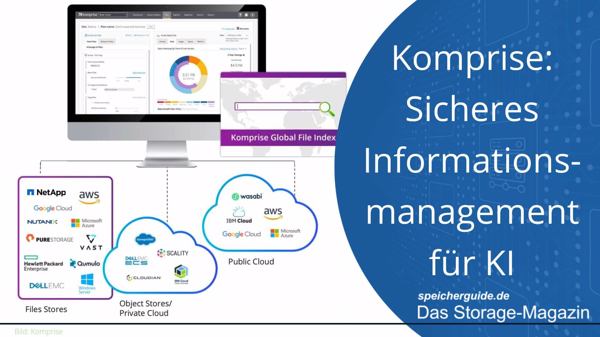 Komprise: Sicheres Informationsmanagement für KI