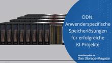 DDN: Anwenderspezifische Speicher für erfolgreiche KI-Projekte