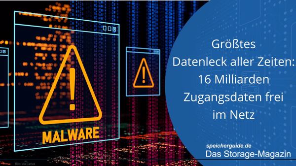 Größtes Datenleck aller Zeiten: 16 Mrd. Zugangsdaten frei im Netz