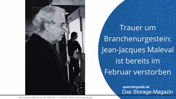Trauer um Branchenurgestein: Jean-Jacques Maleval ist verstorben