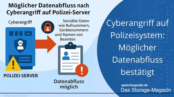 Cyberangriff auf Polizeisystem: Möglicher Datenabfluss bestätigt