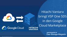 Hitachi Vantara VSP One SDS über Google Cloud Marketplace