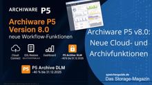 Archiware erweitert P5 Version 8.0 um Cloud- & Archivfunktionen
