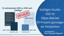 Solidigm-Studie: SSD im EByte-Betrieb 59% günstiger als HDD