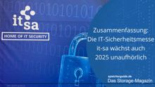 Zusammenfassung: it-sa wächst auch 2025 unaufhörlich