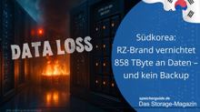 Südkorea: RZ-Brand vernichtet ungesicherte Regierungsdaten