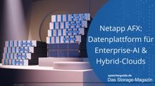 Netapp AFX: Datenplattform für Enterprise-AI & Hybrid-Clouds