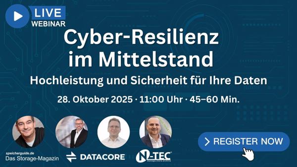 Webinar: Cyber-Resilienz: Warum jetzt auch der Mittelstand handeln muss