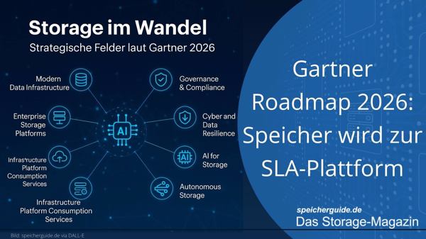 Gartner Roadmap 2026: Speicher wird zur SLA-Plattform