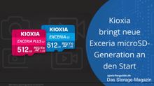 Kioxia bringt neue Exceria microSD-Generation an den Start