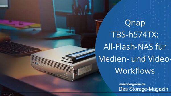 Qnap TBS-h574TX: All-Flash-NAS für Medien- und Video-Workflows