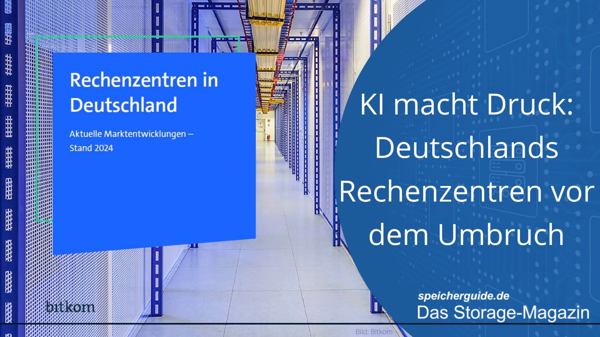 Bitkom-Studie: KI macht Druck auf Deutschlands Rechenzentren