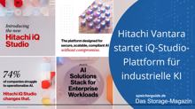 Hitachi Vantara startet iQ-Studio-Plattform für industrielle KI