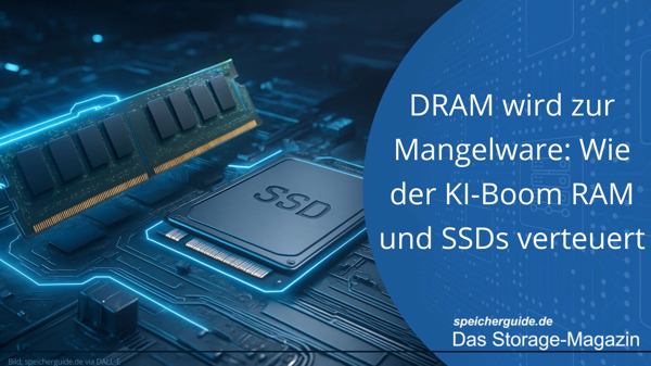 DRAM wird zur Mangelware: Wie der KI-Boom RAM & SSDs verteuert