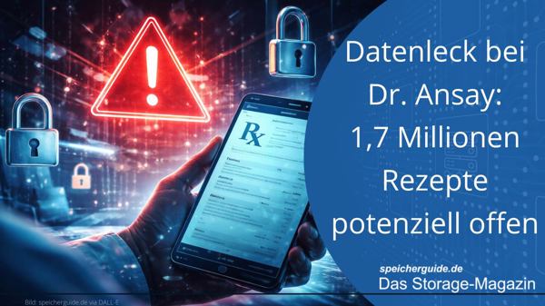 Datenleck bei Dr. Ansay: 1,7 Millionen Rezepte potenziell offen