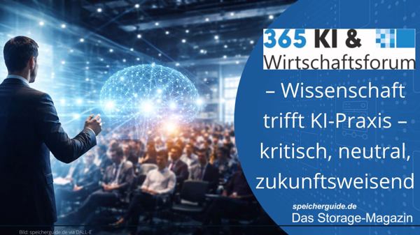 365 KI & Wirtschaftsforum 2026: Wissenschaft trifft KI-Praxis
