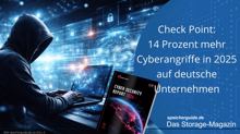 Check Point: 14 Prozent mehr Cyberangriffe in Deutschland
