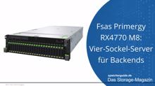 Fsas Primergy RX4770 M8: Vier-Sockel-Server für Backends