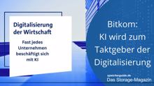 Bitkom: KI wird zum Taktgeber der Digitalisierung
