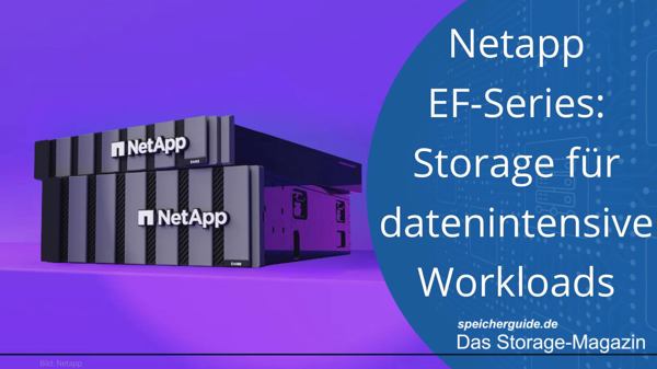 Netapp aktualisiert EF-Series für datenintensive Workloads
