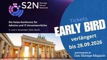 S2N 2026: Konferenz für Storage, Server, Network in Berlin