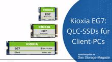 Kioxia EG7: QLC-SSDs für Client-PCs
