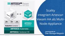 Scality integriert Artesca+ Veeam HA als Multi-Node-Appliance