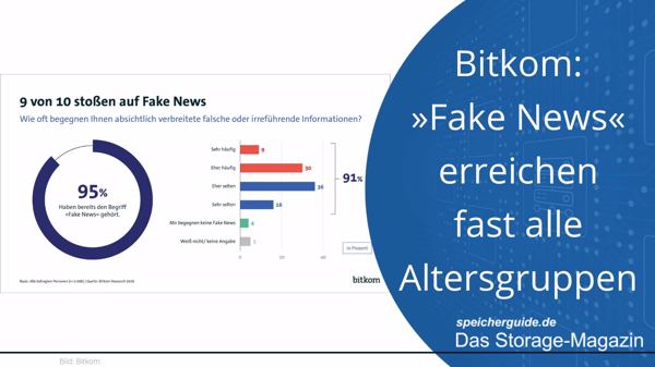 Bitkom: »Fake News« erreichen fast alle Altersgruppen