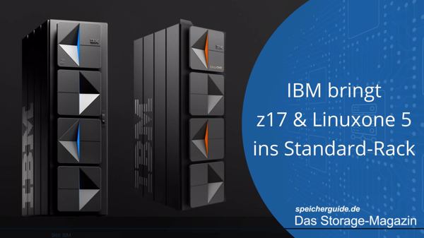 IBM bringt z17 und Linuxone 5 ins Standard-Rack