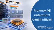 Proxmox VE unterstützt Arm64 offiziell