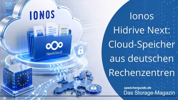Ionos Hidrive Next: Cloud-Speicher aus deutschen RZ