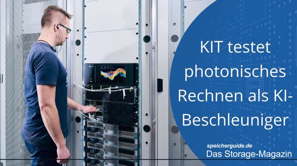 KIT testet photonisches Rechnen als KI-Beschleuniger