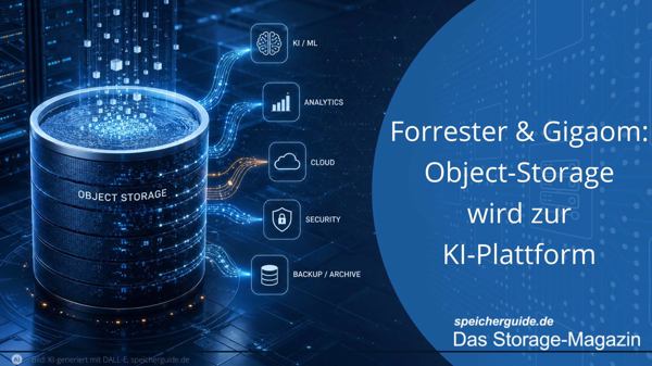 Forrester und Gigaom: Object-Storage wird zur KI-Plattform