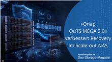 »Qnap QuTS MEGA 2.0« verbessert Recovery im Scale-out-NAS