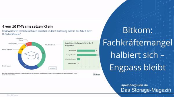 Bitkom: IT-Fachkräftemangel halbiert sich – Engpass bleibt