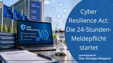 Cyber Resilience Act: Die 24-Stunden-Meldepflicht startet