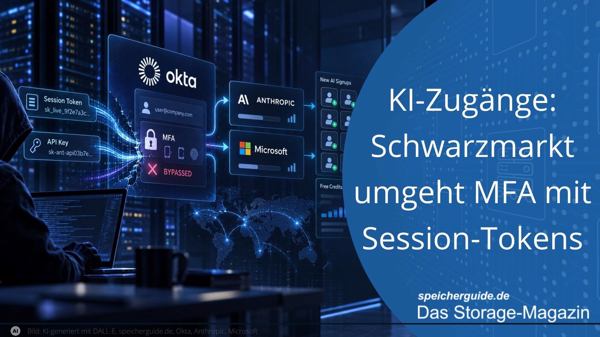 KI-Zugänge: Schwarzmarkt umgeht MFA mit Session-Tokens